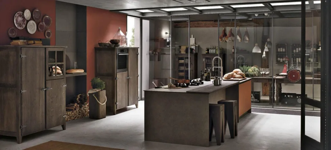 The Stosa Aliant Kitchen: The Perfect Blend of Materials for Unmatched Sophistication